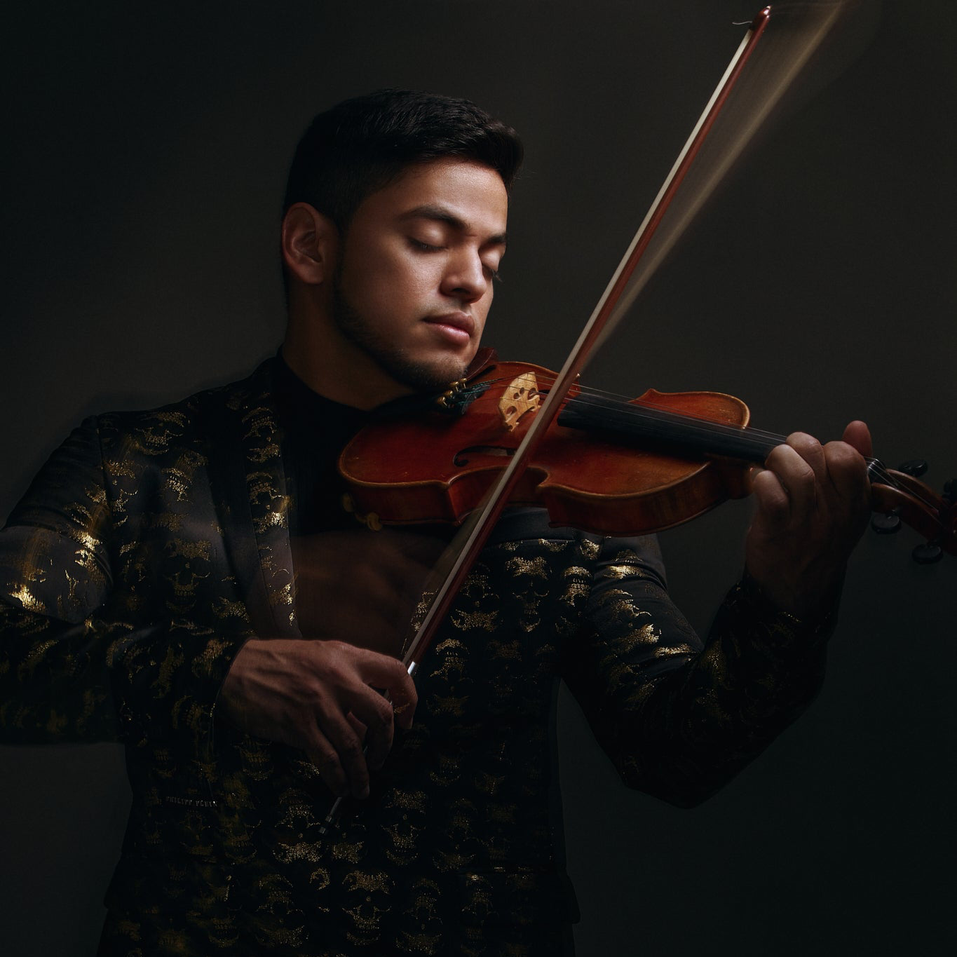 Violinist & Fire Dancer Duo