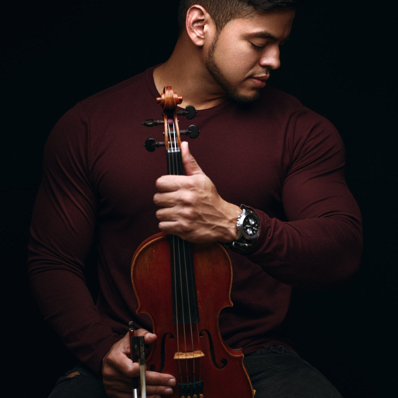 Violinist & Fire Dancer Duo